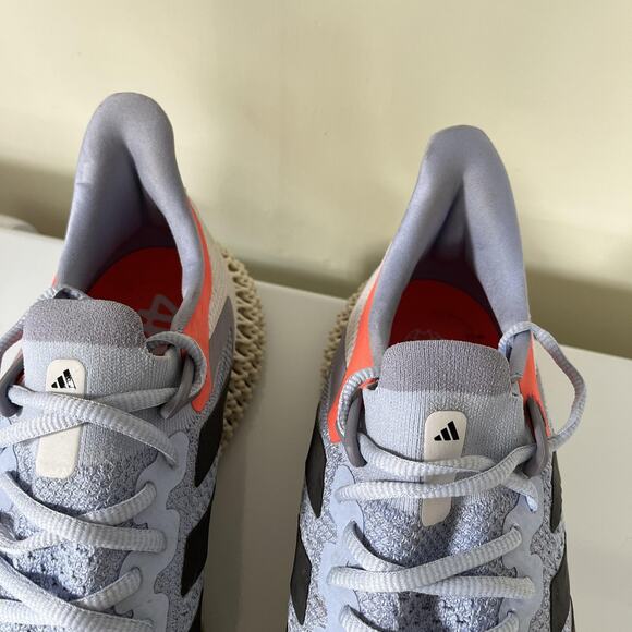 adidas 4DFWD Shoes Mens Size 12 Gray Black Orange 3D Lattice Midsole Running - Picture 6 of 11